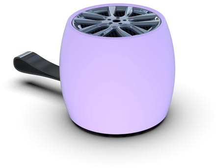 Fivesquare MiniSense Bass Speaker – Mini Bluetooth Speaker met Aluminium Behuizing, TWS & Shake Control Paars M10