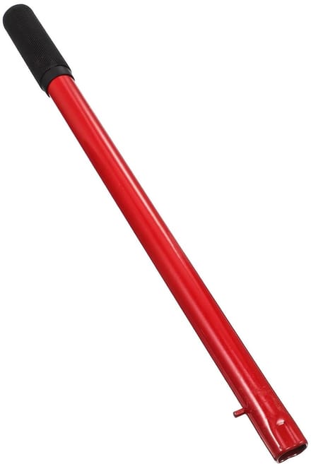 Krik Handvat - Vervangingshandgreep Krik - Auto Onderhoud - Antislip Siliconen Grip - 37 cm - Rood