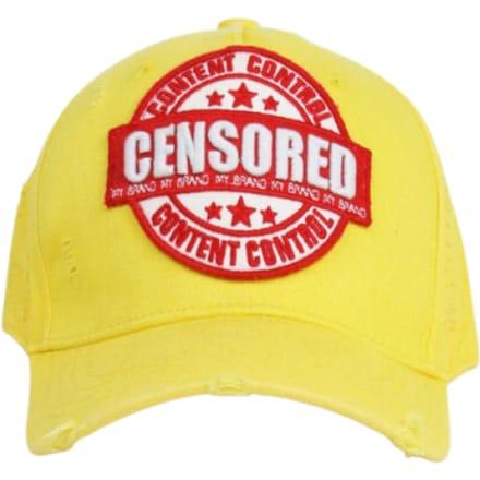 Censored Cap | YELLOW