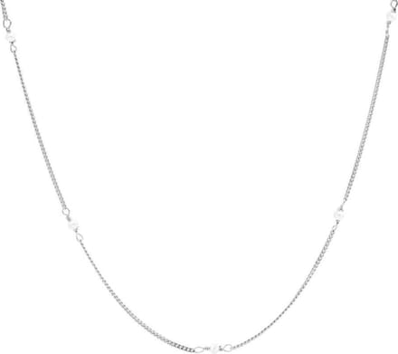 Karma Ketting Tiny Pearls Zilver