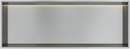 Hotbath &More Inbouwnis - 30 x 80 x 10 cm - met LED-verlichting - RVS 316