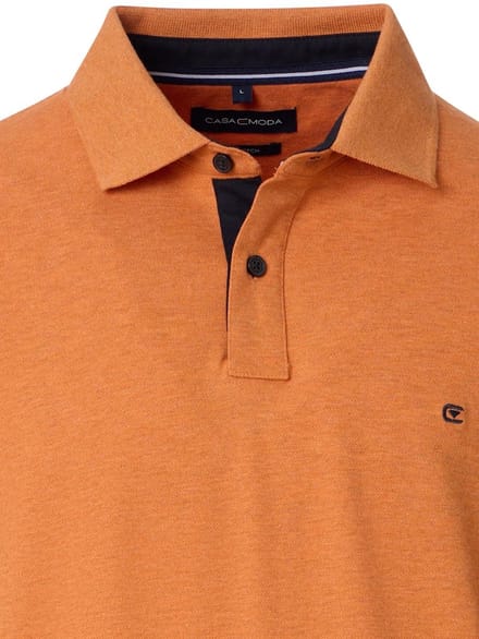 Casa Moda Polo Shirt Comfort Fit Effen Stretch 004470-488 - M