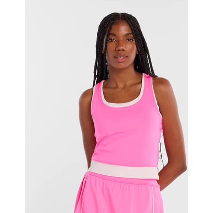 New Balance Tournament Novelty Tanktop Dames-pink