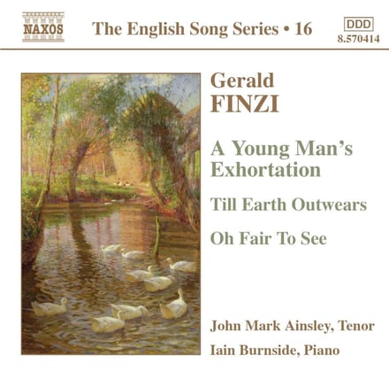John Mark Ainsley & Iain Burnside - Finzi: A Young Man's Exhortation (CD)