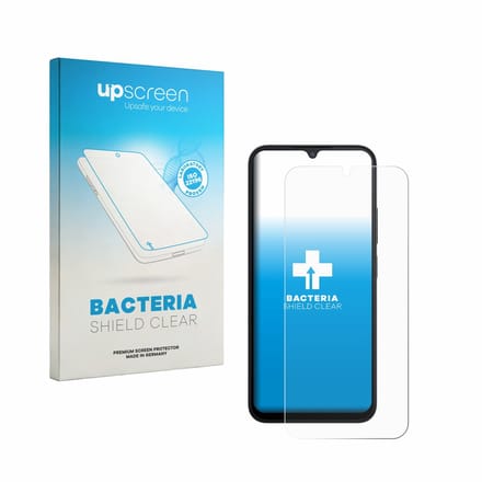 upscreen - Screenprotector voor Xiaomi Redmi A7 Pro - Folie Beschermfolie transparant antibacterieel