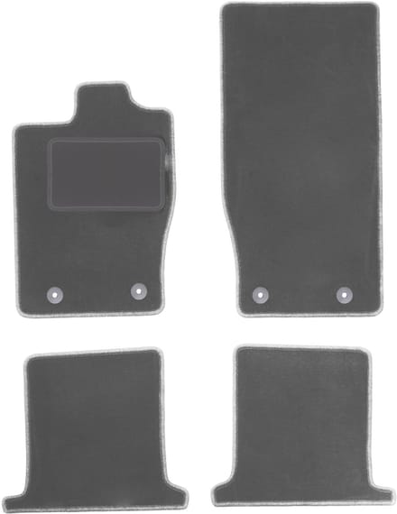 Grafiet automatten voor: Jaguar XK coupé (2006-2014)