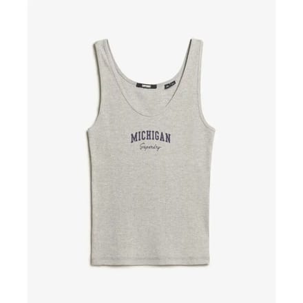 Superdry - Athletic Essential hemdtopje met print - Dames - Vesten