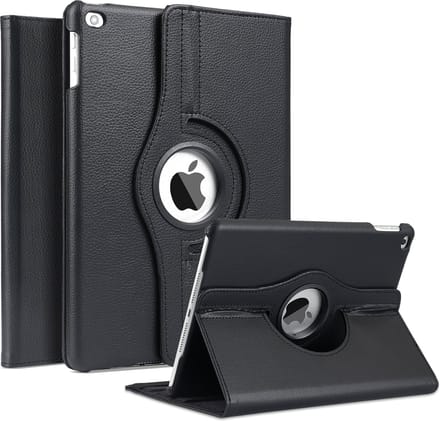 Podec - 360° PU Leather Tablet Case voor iPad 9.7 (2017/2018) – Complete Bescherming en Flexibiliteit