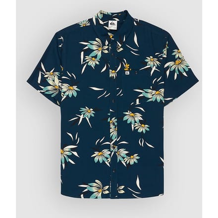 Quiksilver Coastal Floral Shirt blauw