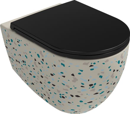 Isvea Infinity Hangtoilet - Terrazzo