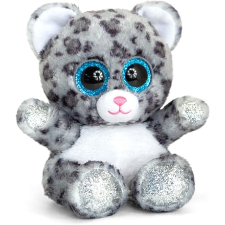 Keel Toys Mini Pluche - Sneeuwluipaard - 15 CM