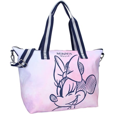 Mickey Mouse Minnie Mouse Unisex Schoudertas - meerkleurig - Standard