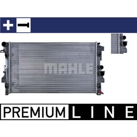 Radiator, motorkoeling MAHLE CR 608 000P