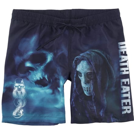 Harry Potter Zwembroek - Death Eater - L - voor Mannen - zwart