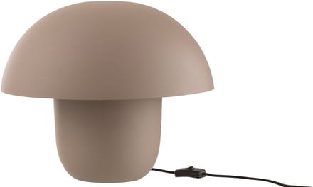 J-Line tafellamp - ijzer - taupe - medium