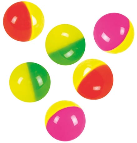 Boland - Set 6 stuiterballen Duo - Pinata vulling - Uitdeelcadeautjes - Verjaardag