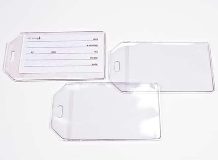 Bagagelabel Hoesjes 7x10,5 cm (100 stuks)