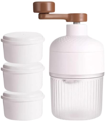 Crushed Ice Machine - Handheld Crushed Ice Machine, Handheld Handheld | Ice Shaver, Snow Cone Manufacturer With Transparent Cool Box, Humani Design Home Smoothie Machine