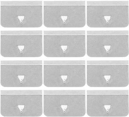 Dailygoods- Winddeflector Clips - Rvs Bevestigingsclips - Set van 12