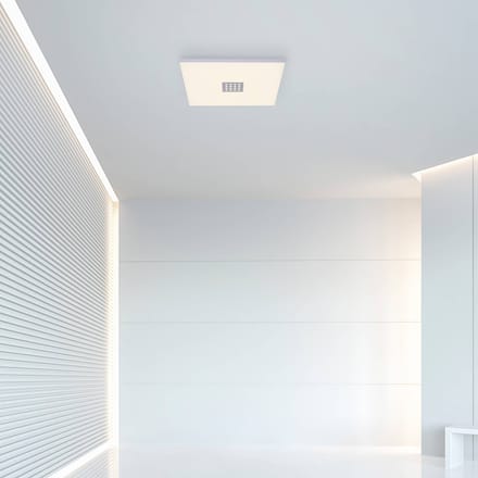 LED plafondlamp PURE Neo, 45 cm, aluminium, CCT, afstandsbediening