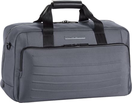 PORSCHE DESIGN Leren Reistas Roadster Pro Weekender Anthracite Grijs