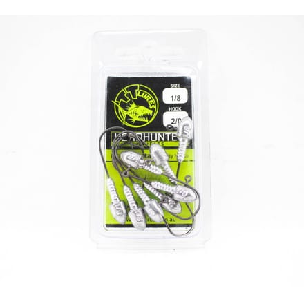 Tackle Tactics TT Head Hunter Jig Head 1/8 oz 2/0 8/verpakking (1128)