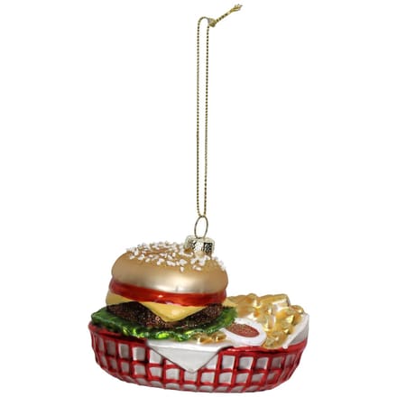 Kersten - Ornament 'Hamburger & Fries'