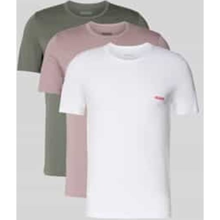 HUGO 3-Pack Crew Lounge T-Shirts, Veelkleurig