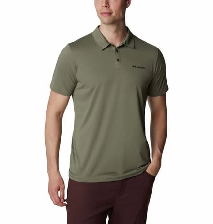Columbia Hike™ Korte Mouw Poloshirt Groen S Man
