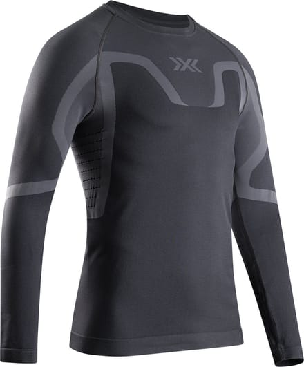 X-Bionic X-Ential Baselayer Lange Mouwen Heren Antraciet M