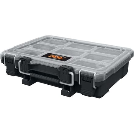 Keter ROC Pro Gear Heavy Duty Tool Storage Compact Half Organizer Zwart/Grijs