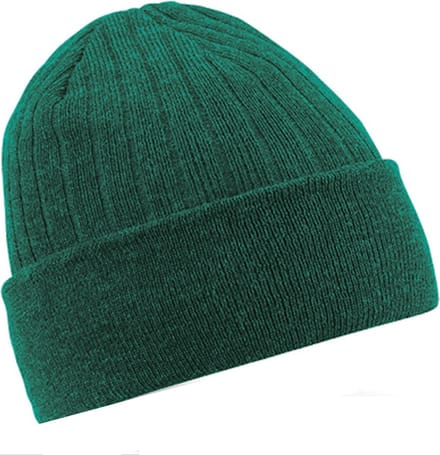 New Age Devi - Warme Thermo Ski Beanie - Fles groen