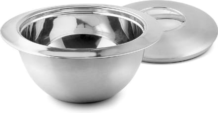 Thermo Schaal Met Deksel, Diameter 26 cm, Dubbelwandig, 1.8 liter – Weis