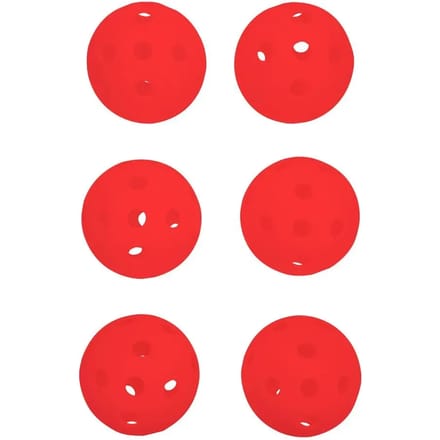 Pickleball binnenbal Pure4Fun (x6)