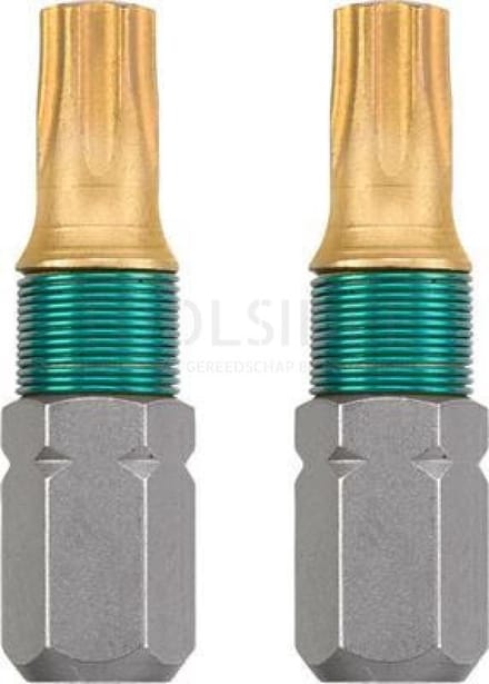 KWB - Schroefbit Torx 25mm Titaan Torx-25 - 2 stuks