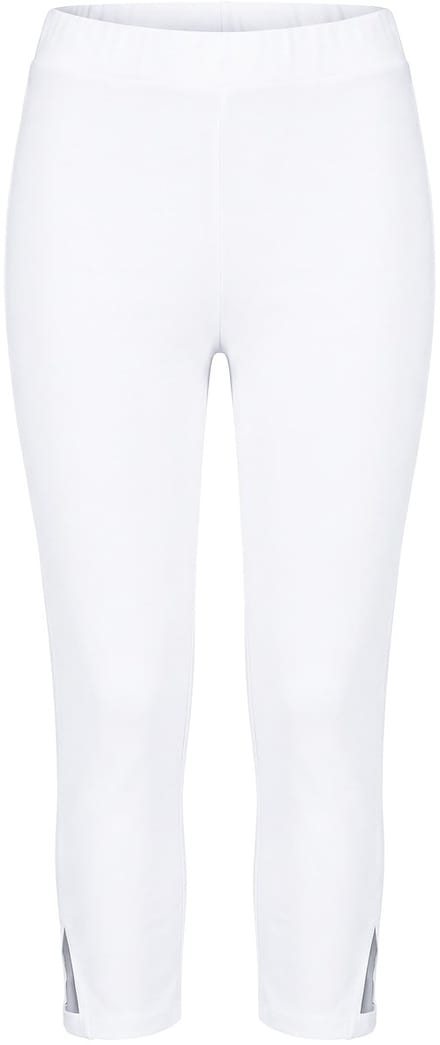 Angel of Style - Dames - Caprilegging smalle pasvorm elastische tailleband - Sneeuwwit - Maat 58