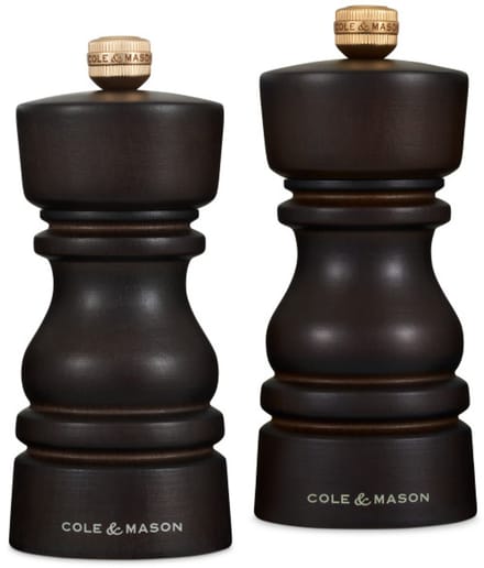 Cole & Mason - London Chocolate Wood Gift Set Mill 13 cm