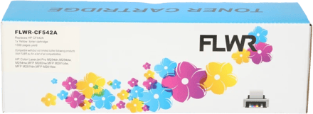 FLWR - Toners / HP 203A / geel / Geschikt voor HP