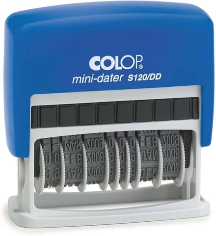 Colop Printer S120/DD Groen - Datumstempel - Datum Stempel met draaibare datum - Snelle Levering