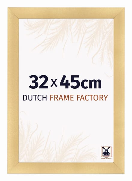 Fotolijst 32x45 cm - MDF - Goud Mat - Praag