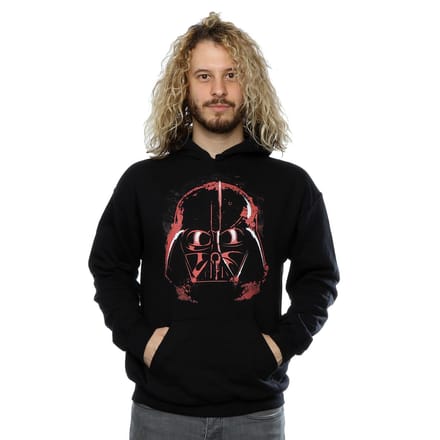 Star Wars Heren Darth Vader Helm Hoodie (Zwart)