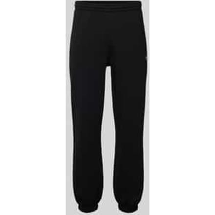 Sweatpants met labeldetail