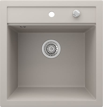 Bergström Tesa Spoelbak – 49 x 51 cm Beige