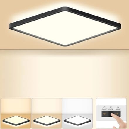 Led-plafondlamp 18W met instelbare kleurtemperatuur en afstandsbediening