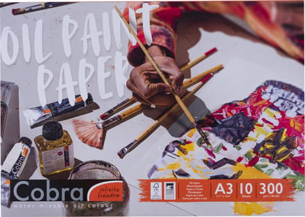 Papierblok - A3 - Olieverf - 300g - 10 vellen - Cobra