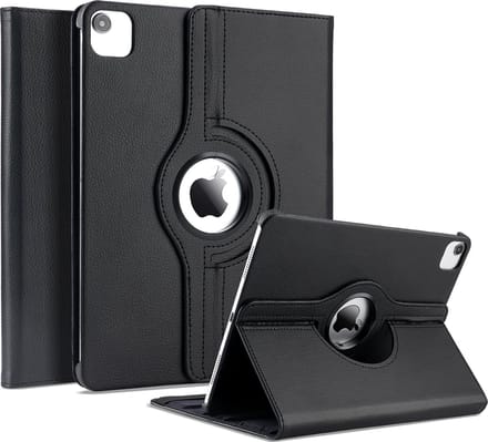 Podec - 360° PU Leather Tablet Case voor iPad Air 2024 M2 (11 inch) – Premium Bescherming en Flexibiliteit