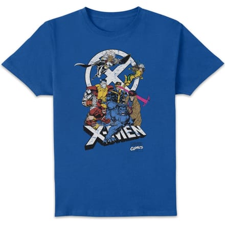 X-Men Super Team T-Shirt - Blue - S