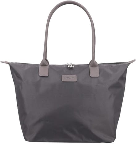 Flora & Co Annet Schoudertas Dames - Imitatieleer - Grijs