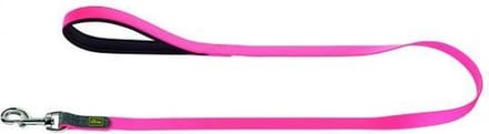 Hunter hondenriem convenience neon roze 120 cmx15 mm