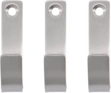 Meraki Haken Thapsus zilver - 3 stuks